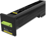 Lexmark 82K1HY0 CX820 Yellow High Yield Toner