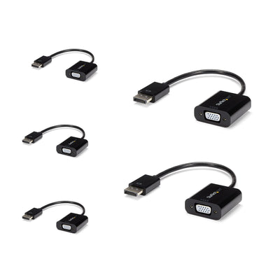 StarTech DP2VGA3X5 DisplayPort to VGA Adapter 5-Pack