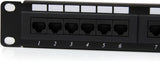 StarTech.com 24 Port 1U Rackmount Cat Cable 6 110 Patch Panel (C6PANEL