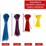 100FT HOOK AND LOOP CABLE TIE YELLOW