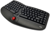 Adesso WKB-3150UB - Wireless Ergonomic Keyboard with Built-in Removabl