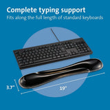 Duo Gel Wave Keyboard Wrist Rest