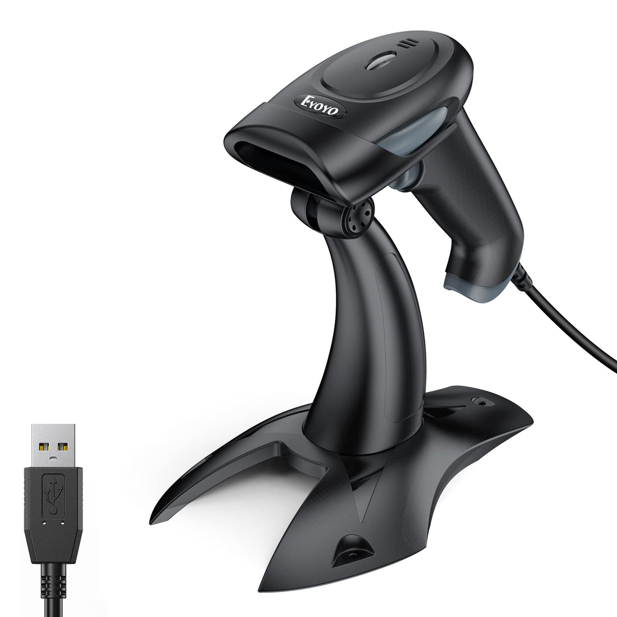 Zebra DS8108-SR 2D Barcode Scanner with Stand USB Kit