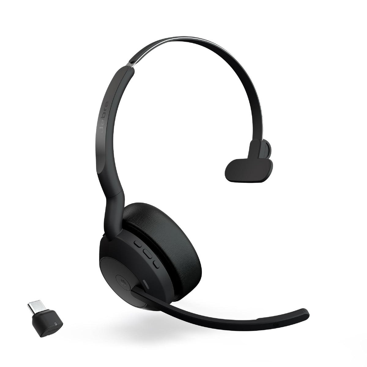 Jabra Evolve2 55 - Link390c MS Mono Certifié Teams, unilatéral, USB-C