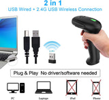 Zebra DS2208-SR 2D Barcode Scanner with Stand