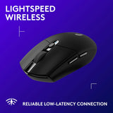 Logitech G305 Lightspeed Wireless Gaming Mouse, Hero Sensor, 12,000 DP