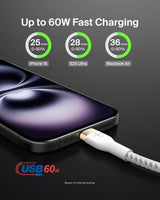 Belkin BoostCharge Pro Flex Braided USB-C to USB-C Charger Cable (2M/6