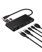 Belkin Concentrateur USB-C, Hub 7 Ports HDMI 4K @ 60Hz, SD et MicroSD