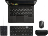 Clavier numérique filaire Kensington avec connexion USB prêt à l'emploi, 21 touc