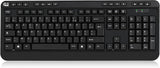 Adesso AKB-132CB-FR Multimedia Desktop French Layout Keyboard & Mouse