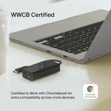 Belkin USB Type C to 2.5 Gb Ethernet Adapter, USB-IF Certified Thunder