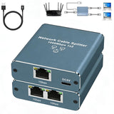 2-TO-1 RJ45 SPLITTER CABLE ADAPTER - F/M