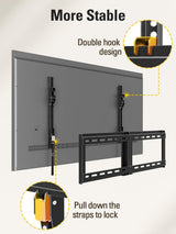 StarTech Heavy-DUTY Articulating TV Wall Mount for UP to 100-INCH and 187.4LB/85KG Flat Screens, VESA 800X500, LOW-Profile Bracket, TAA-Compliant