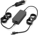 100W USB C Laptop Car Charger Compatible with Dell Latitude/XPS/Precis