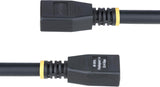 StarTech.com 10ft (3m) DisplayPort 1.4 Extension Cable, DP 1.4 Port Sa