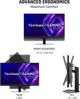 ViewSonic VX2730D-4K 27 Inch 4K UHD Gaming Monitor with Switchable Ref
