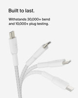 Belkin BoostCharge Braided USB-C to USB-C Cable (1M/3.3ft) for iPhone