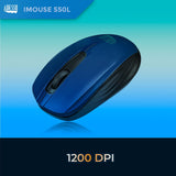 Souris mini sans fil Bleue