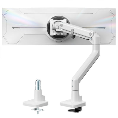 DESK MOUNT MONITOR ARM W/ USB - 17LB LCD