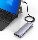USB-C MULTIPORT ADAPTER 4K 60 HZ HDMI USB 3.2 GEN 2 HUB PORTS
