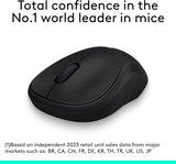 Logitech M185 Wireless Mouse, 2.4GHz with USB Mini Receiver, 12-Month