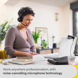 Micro-casque stéréo Jabra Evolve2 55 Link380a UC