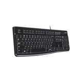 Logitech K120 Wired Keyboard for Windows, USB Plug-and-Play, Full-Size