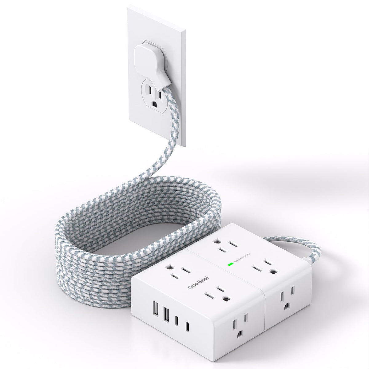 6 Outlet UL1363 Surge Protector Surge Strip NOT Patient CARE 10FT
