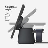 Belkin Socle de Recharge sans Fil Qi2 2 en 1 15W Charge Rapide iPhone