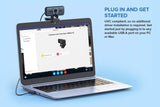 Creative Live! Cam Sync 1080p V2 webcaméra USB Full HD grand angle avec Au