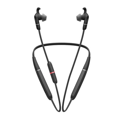 Jabra Evolve 65e Wireless Neckband Headset, Link 370, MS-Optimized – B