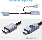 BENFEI HDMI to DisplayPort Cable, 6 Feet HDMI Source to DisplayPort Mo