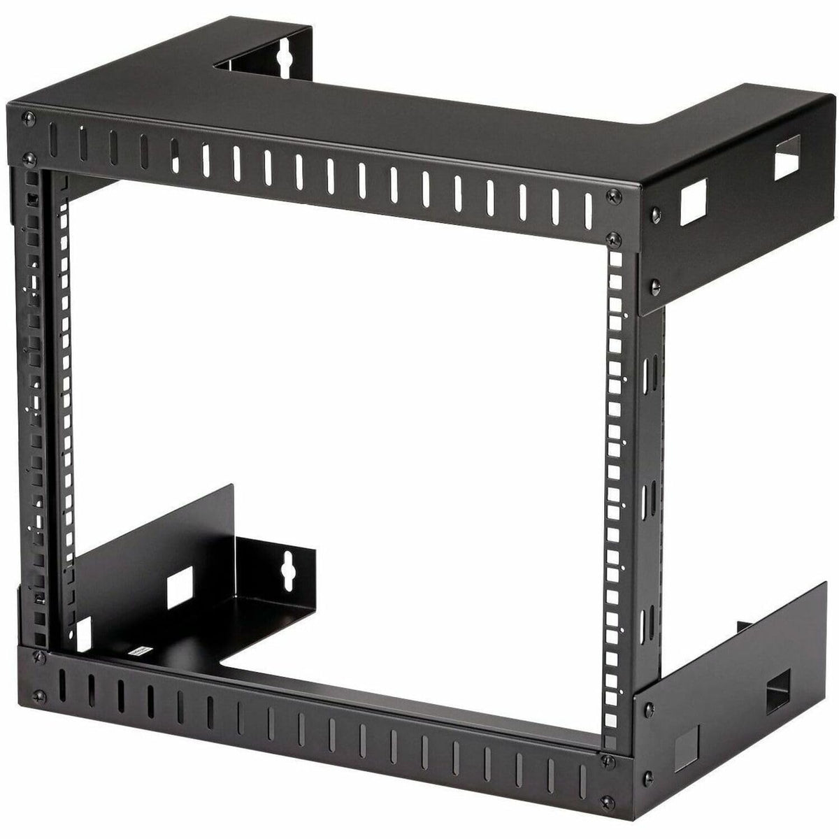 StarTech.com 12-Inch 8U Open Frame Wall Mount Equipment Rack RK812WALL