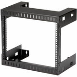 StarTech.com 12-Inch 8U Open Frame Wall Mount Equipment Rack RK812WALL