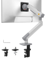 Dual-Display Monitor Arm w/ Clamp 17-27IN