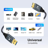 2M 6FT SLIM USB 3.0 MICRO B CABLE