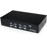 StarTech.com 4 Port Professional VGA USB KVM Switch with Hub - 1U Rack