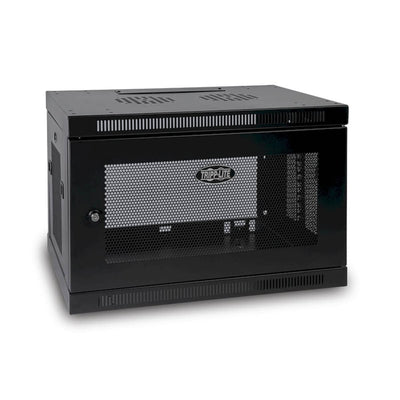 TRIPP LITE SmartRack 9U Low-Profile Switch-Depth Wall-Mount Rack Enclo
