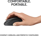 Logitech M240 Silent Bluetooth Mouse, Wireless, Compact, Portable, Smo