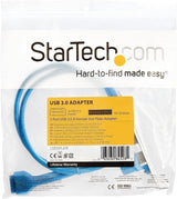 StarTech.com USB3SPLATE 2-Port USB 3.0 A Female Slot Plate Adapter