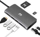 Station d'accueil multiport Adesso 8 en 1 USB-C