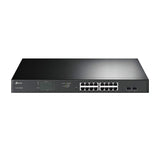 TP-Link18-Port Gigabit Easy Smart Switch with 16 PoE+ Ports ( TL-SG121