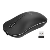 Arteck 2.4G Wireless Mouse with Nano USB Receiver Ergonomic Design Sil