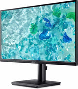 Acer B227Q E3BMIPRX B227 Écran IPS FHD 22 pouces 16:9 100 Hz réglable en hauteur/VGA/HDMI/DP avec haut-parleurs