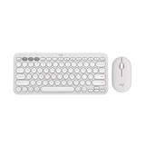 Logitech Pebble 2 Combo, Wireless Keyboard and Mouse, Quiet and Portab