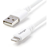 StarTech.com Câble adaptateur Lightning vers USB de 3 m (10 pi) pour Apple 8 broches - Blanc