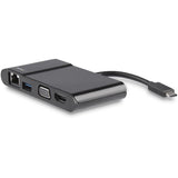 USB C to VGA HDMI MultiPort Adapter, USB C Hub (4 in 1), with 4K HDMI