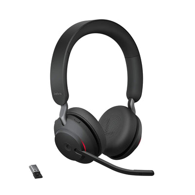 Jabra Evolve2 65 Stereo Headset with Link390a