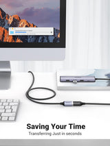 5FT BLACK USB 3 DESKTOP EXTENSION CABLE