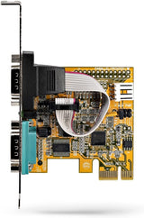 StarTech.com 2-Port PCI Express Serial Interface Card, Dual Port PCIe